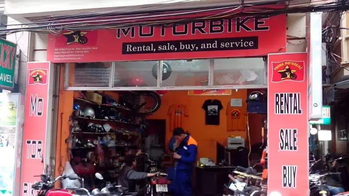 Phung Motorbikes in Hanoi