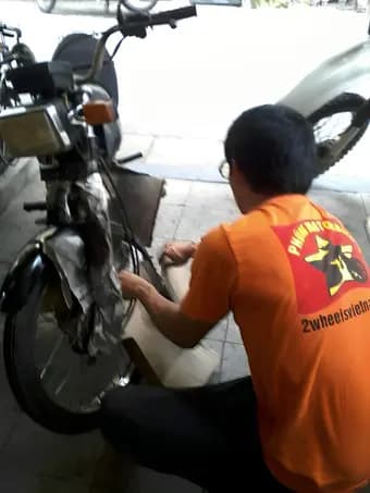 service and repairs performed at Phung motorbike